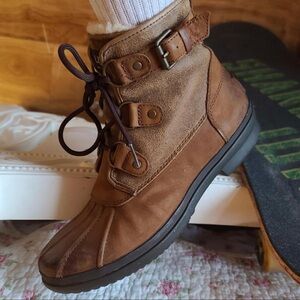 UGG Cecile Chestnut Waterproof Boots